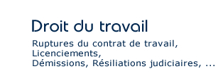 Droit du travail